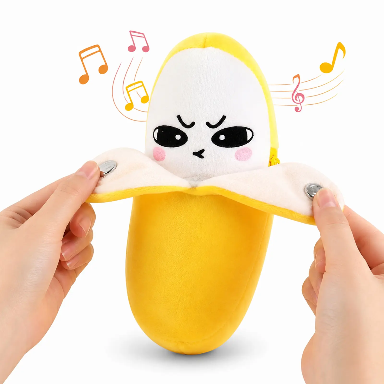 Interactive Music Plush Toy Set – Banana Strawberry Carrot Electric Plush with Motion Sensor & Beat Sounds, Multiplayer Game Toy for Kids Adults Couples, Requires 2x AA Batteries (Not Included), Valentine’s Christmas Birthday Gift