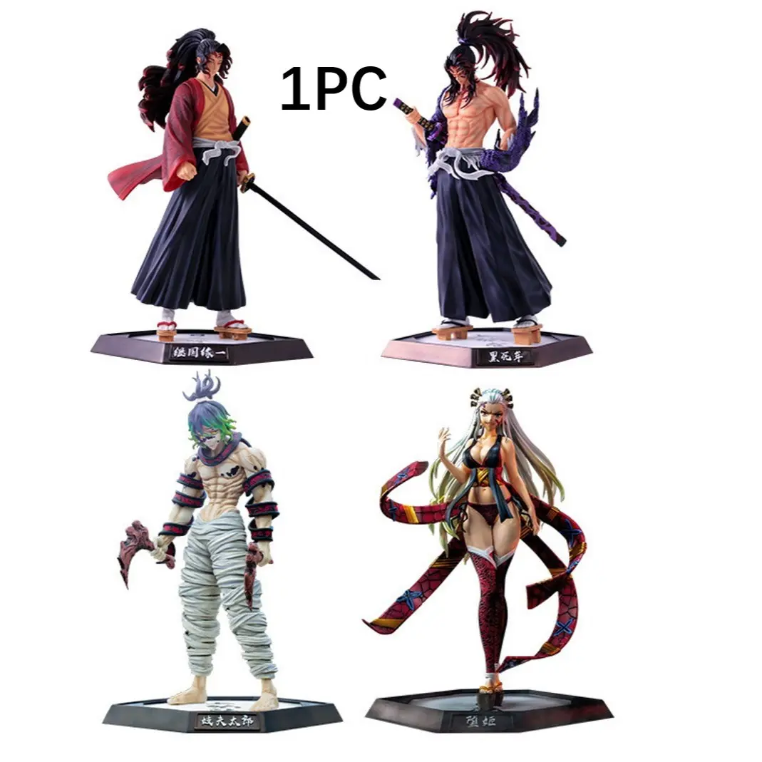 11.81-Inch Demon Slayer Anime Figure, Shinobu Oshino/inumaki/daraku/hagoromo Standing Statue, Collectible Desk Car Ornament Gift, Anime Action Figures