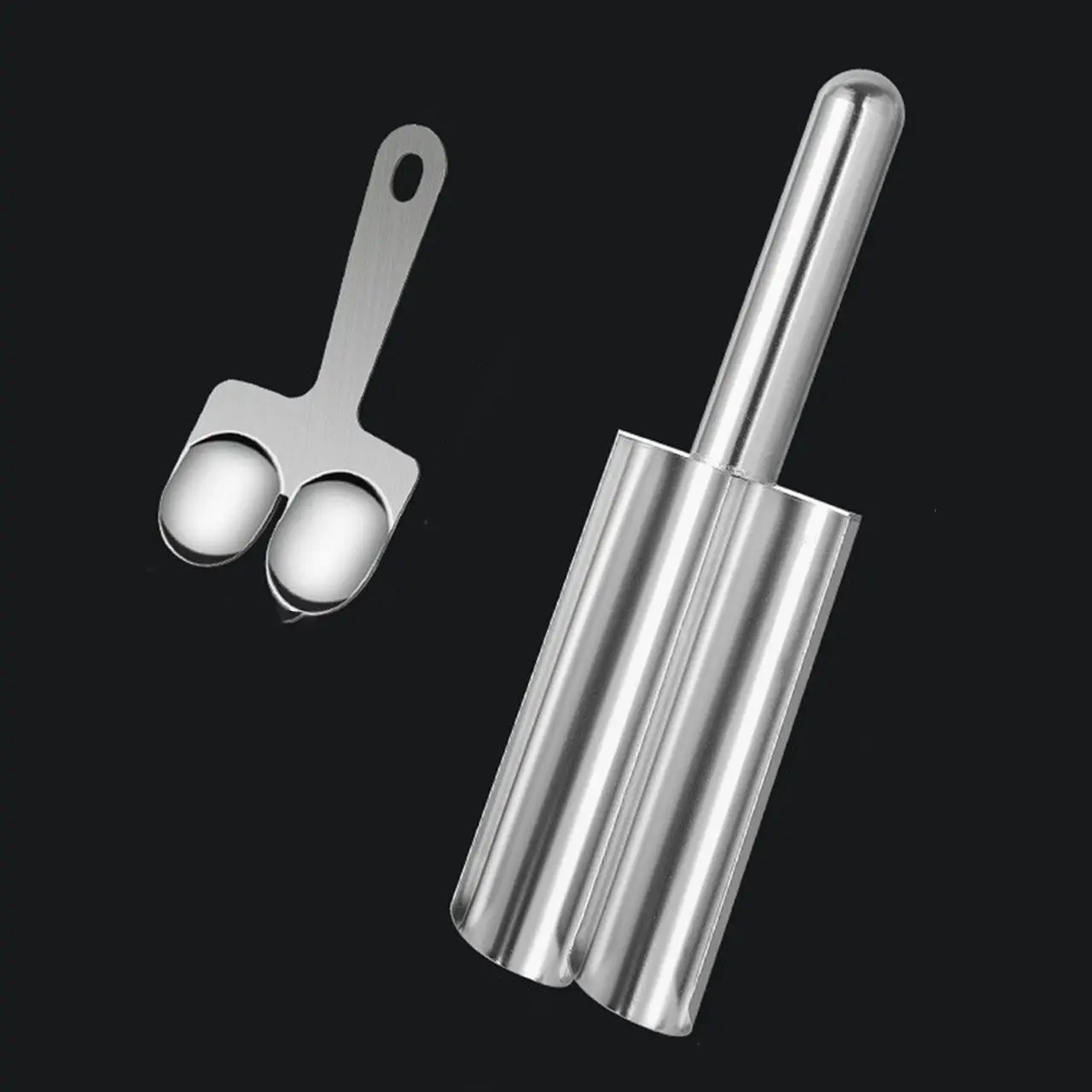 Stainless Steel Meatball Maker Machine Utensil, Meatball Making Tool, Creative Kitchen 3-In-1 Design, Perfect for Meatball Lovers, Easy-To-Use & Durable, Meatball Maker Utensils, Kitchen Metal Utensils, Kitchen Accessory, Multifunctional Kitchen Tools