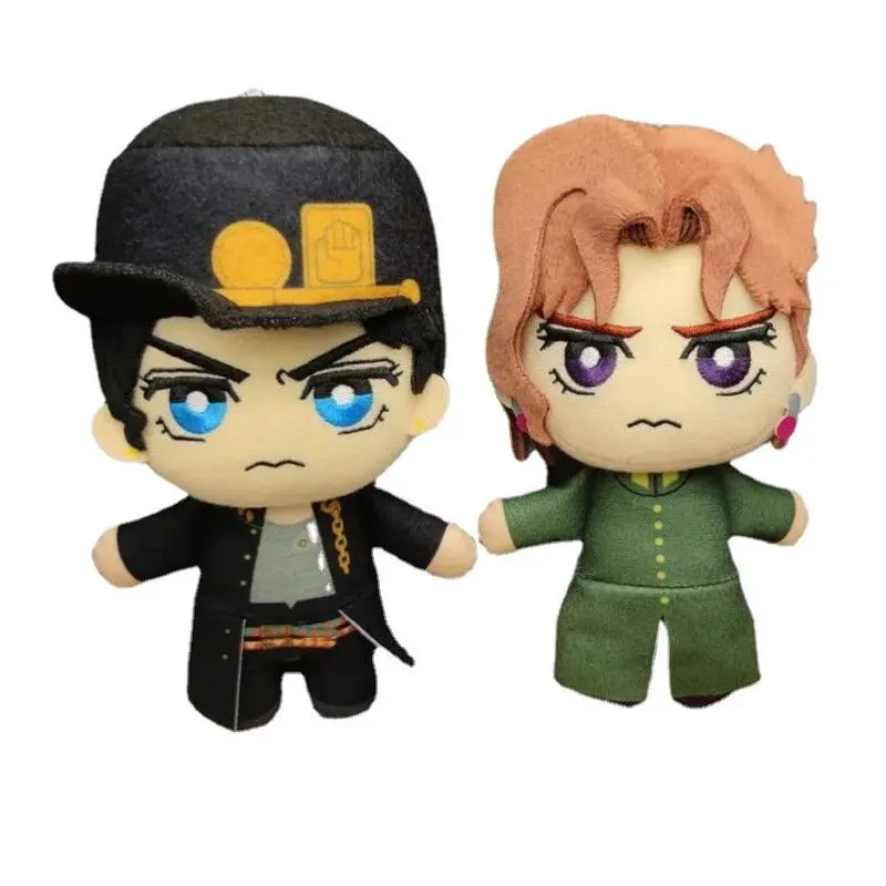 Jojo's Bizarre Adventure Japanese Anime Huggable Stuffed Animal - Soft Collectible, Stardust Crusaders Jotaro Kujo Noriaki Kakyoin Plush Toy, Soft Huggable