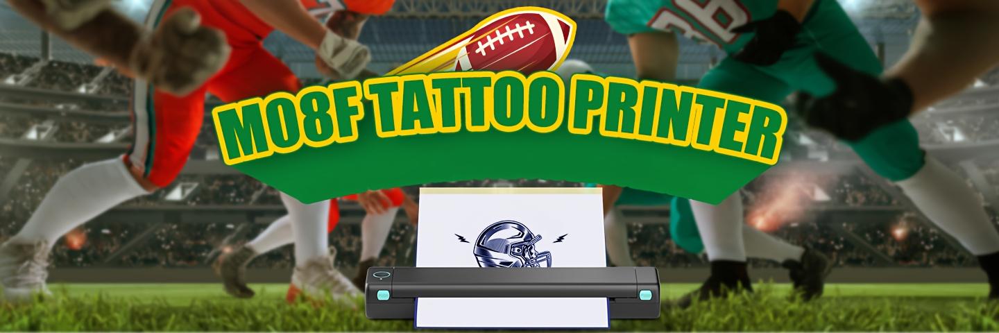 New Phomemo M08f Tattoo Transfer Printer Wireless A4 Thermal Advertising printing and drawing equipment