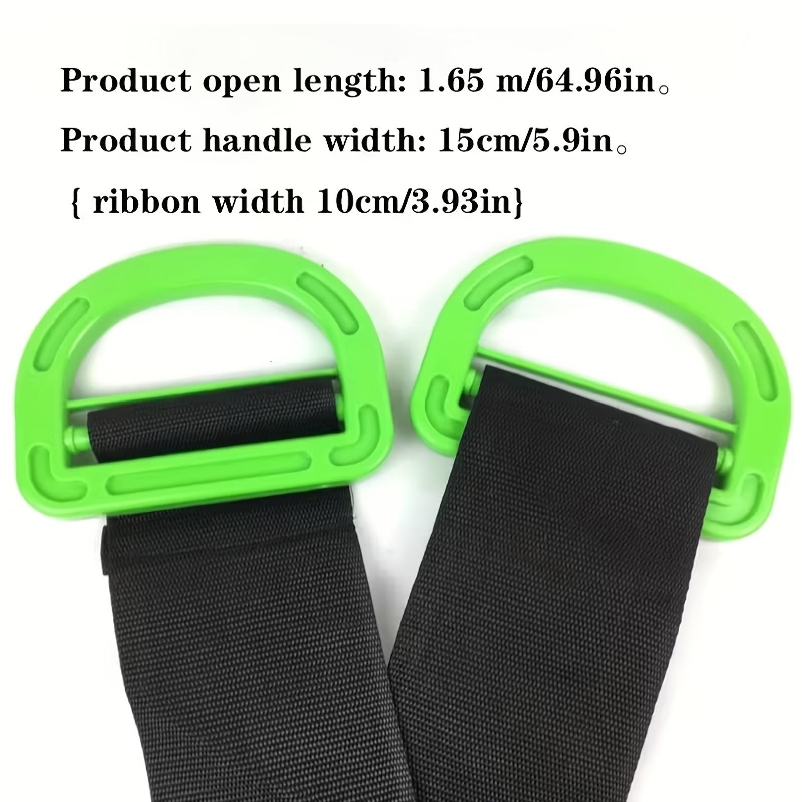 600LB Heavy-Duty Adjustable Moving Straps with Plastic Buckles & Suitable for Furniture, Boxes, Mattress Lifting - Ergonomic Lifting Straps for Construction, DIY Projects, Post-Holiday Relocations - Ideal for,, Moving Tasks