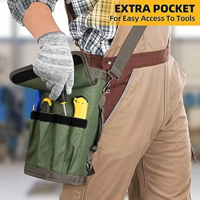 Hardware Tool Kit New Repair Electrician Bag Handheld Back Carrying Dual purpose Tool Roll Bag Multi functional Tool Kit