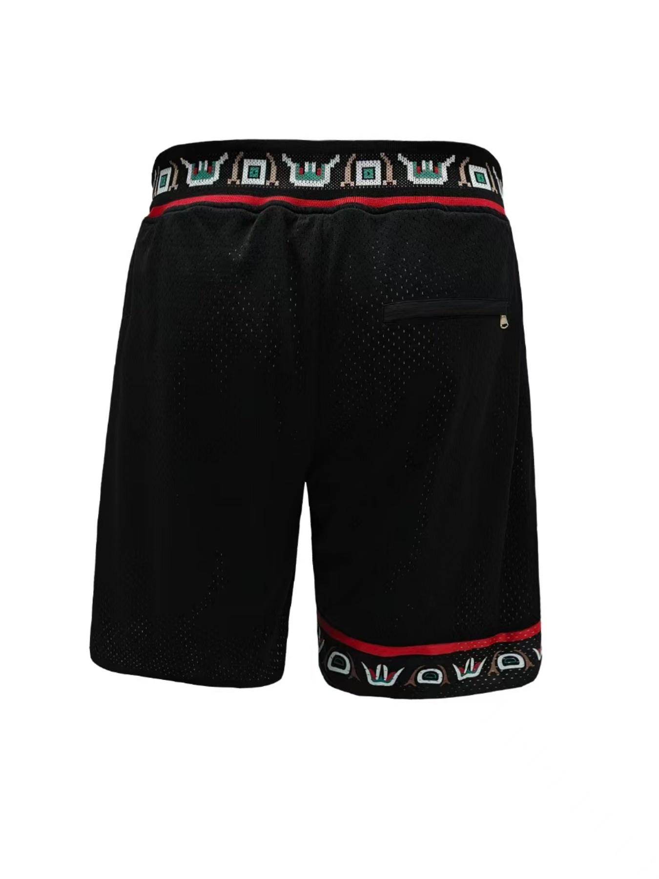 Men's Athletic Running Shorts with Pockets, Quick Dry Gym Workout Basketball Hiking Outdoor Sports Shorts for Men