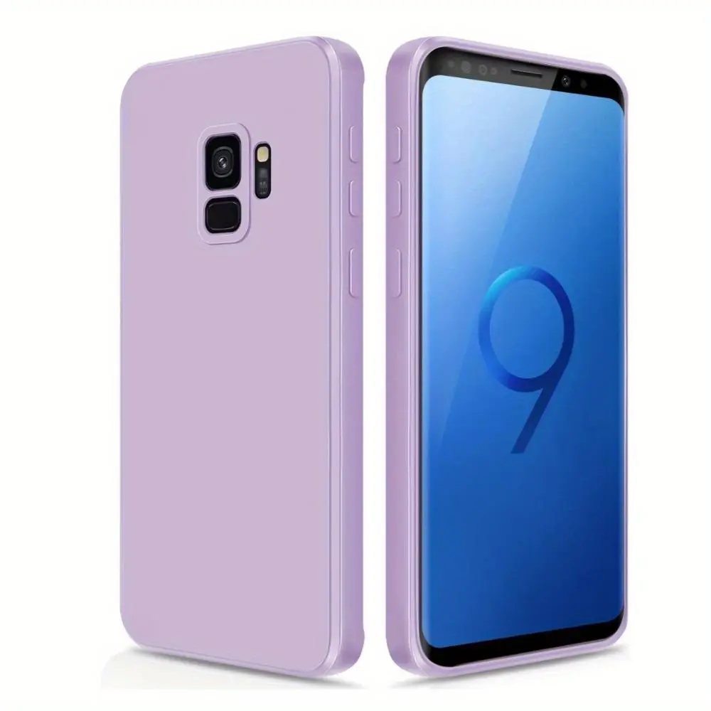 Phone Case - Ultra-Soft Silicone Phone Case for Samsung S9/S9+ Featuring Camera Protection And Durable Material for Lasting Defense for The Galaxy S 9 S9 Plus S9Plus Back Cover