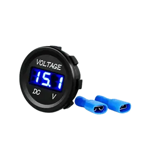 Nilight LED Digital Display Voltmeter Panel Blue