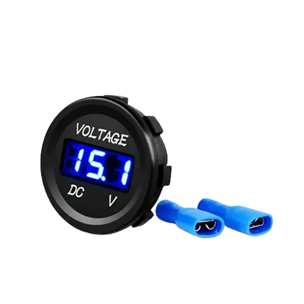 Nilight LED Digital Display Voltmeter Panel Blue