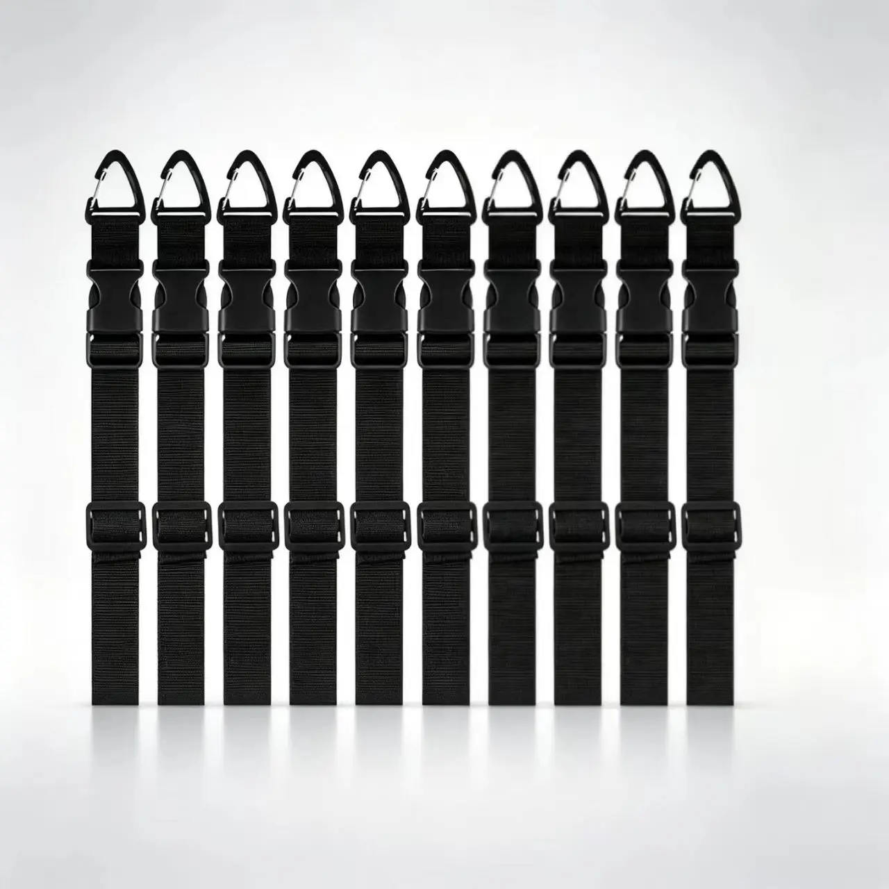 10 Adjustable Extension Cord Organizers, Cable Management Clips, Soft Tube Holders, Ideal for Home, Garage, Boat, RV