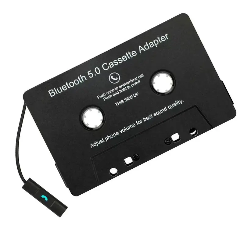 Bluetooth 5.0 Car Audio Stereo Cassette Vehicle Bluetooth Tape Cassette Player Car MP3 Handsfree Phonebook For Iphone Bluetooth Car Adapter