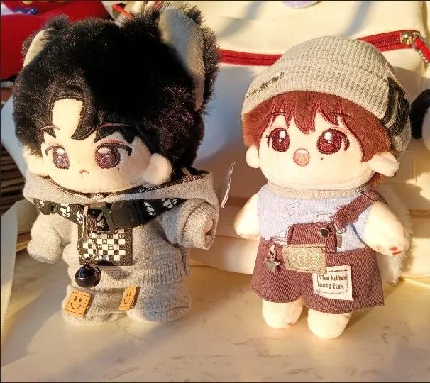 10cm BL TV Revenged Love Zi Yu Tian Xuning Cute Ear Plush Doll Cosplay Dress-up Clothes Cotton Pendant Fans Birthday Xmas Gifts