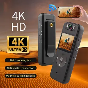 A Compact Camera for Home Use with Ultra High Definition 4K, Featuring a Wireless Wifi Hotspot And Screen Recording Capabilities, Suitable for Motorcycle Rides, Outdoor Sports, And Driving