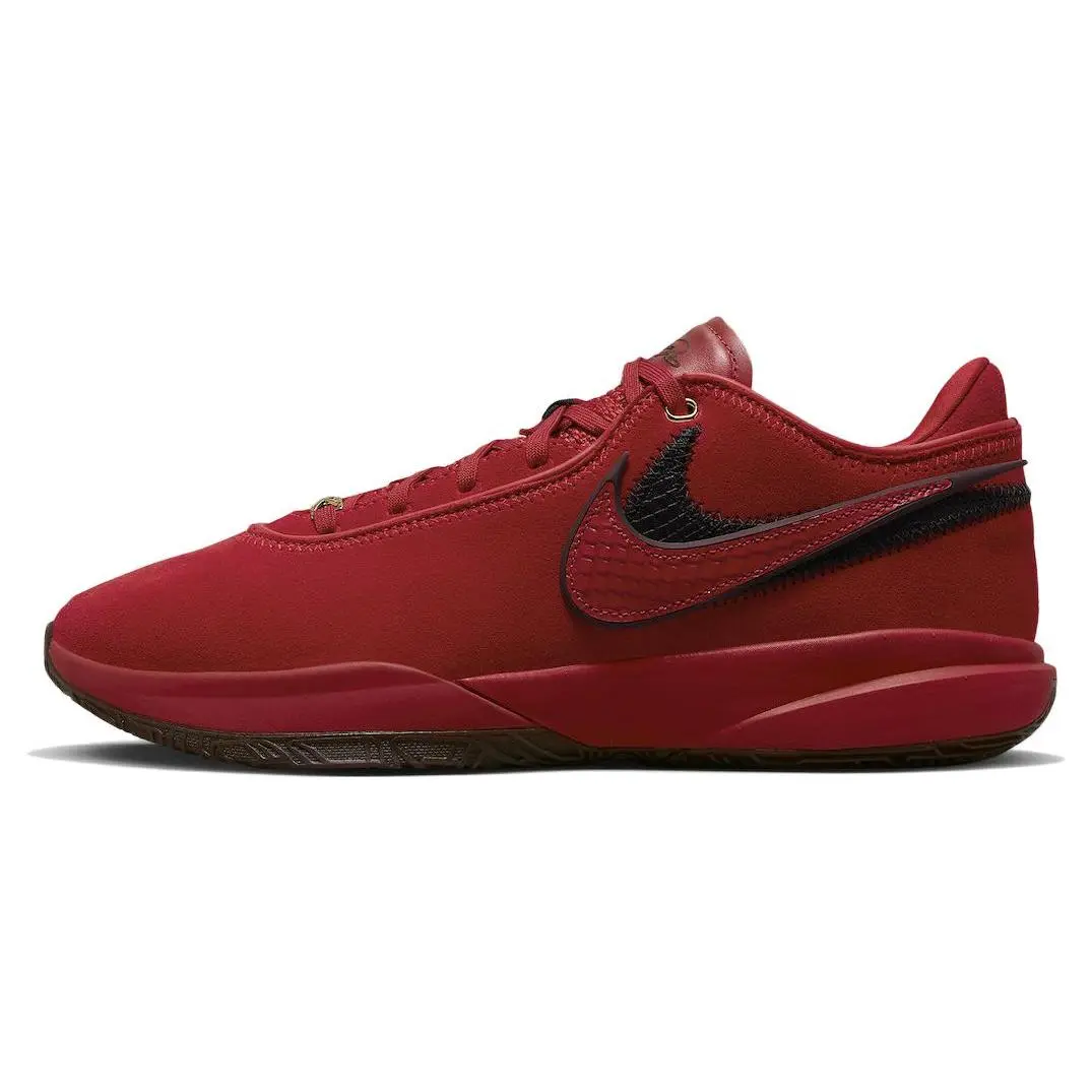 Nike LeBron 20 EP Liverpool Low-Top Basketball Shoes for Men in Red Verifiable, with credentials and supporting global authentication