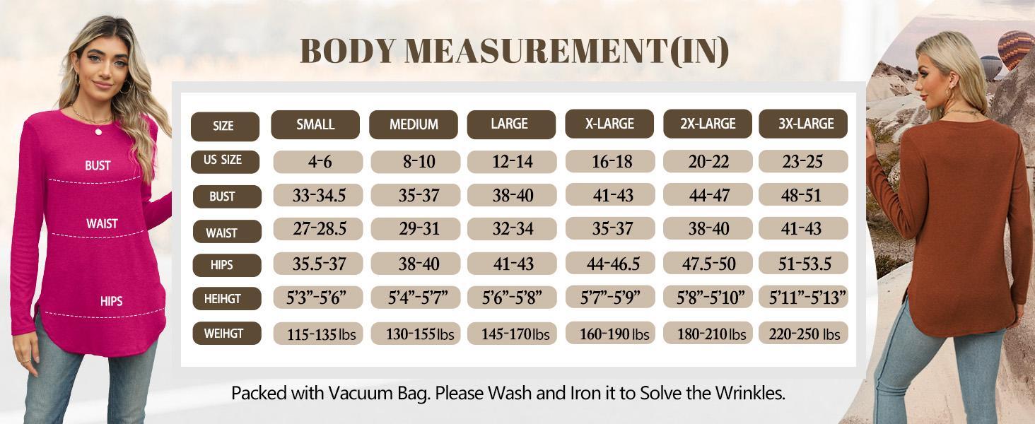 WIHOLL Womens Tunic Tops to Wear with Leggings Long Sleeve Thumb Hole Shirts Crew Neck Curved Hem WIHOLL Womens Tunic Tops to Wear with Leggings Long Sleeve Thumb Hole Shirts Crew Neck Curved Hem