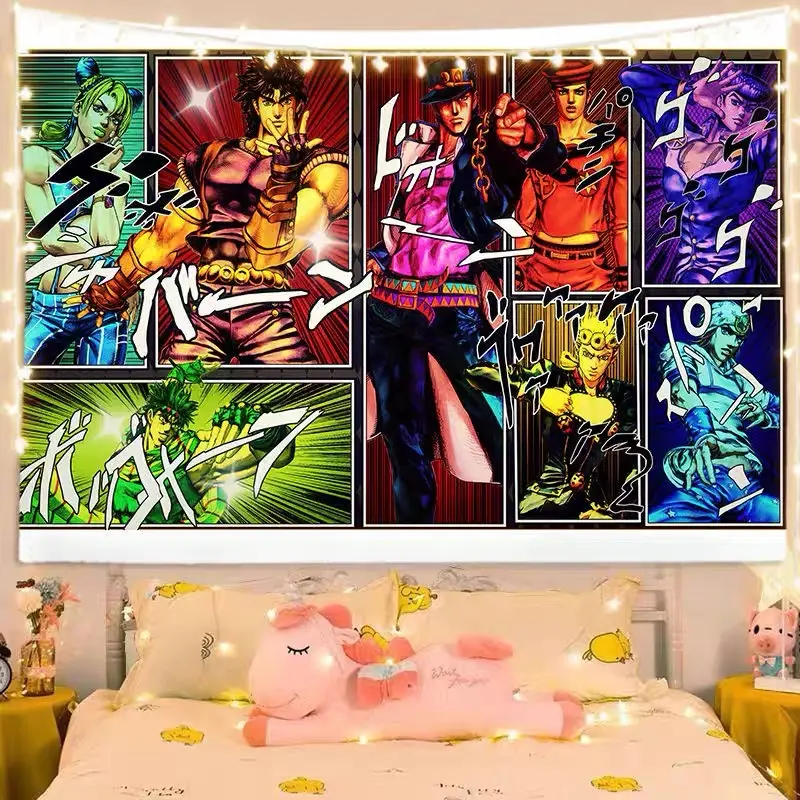 Funny Valentine - Steel Ball Run's Main Antagonist Fashion Accessories indoor outdoor decorative flag, garage flag, tapestry.