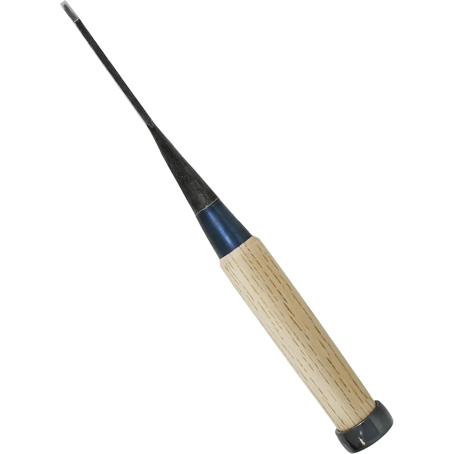 Japanese Mortise Chisel for Woodworking 1/8" (3mm), Made in JAPAN, Wood Chisel Oire Nomi, Razor Sharp Japanese High Carbon Steel Blade, White Oak Wood Handle