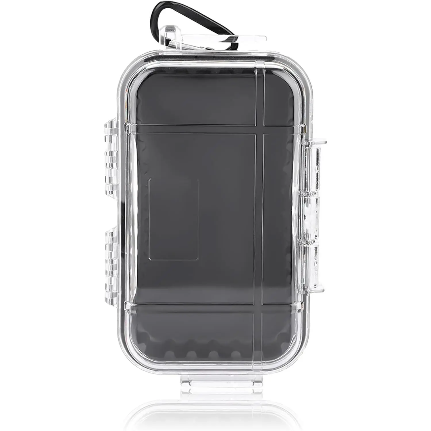 Waterproof Storage Case, Outdoor Sports Survival Equipment Sealed Box, Dustproof Pressure Proof Dry Box for EDC Tools, Phone, Keys (Clear) - Perfect for Camping, Hiking, Fishing, and Outdoor Adventures