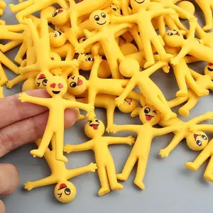 A small yellow toy that can be pinched