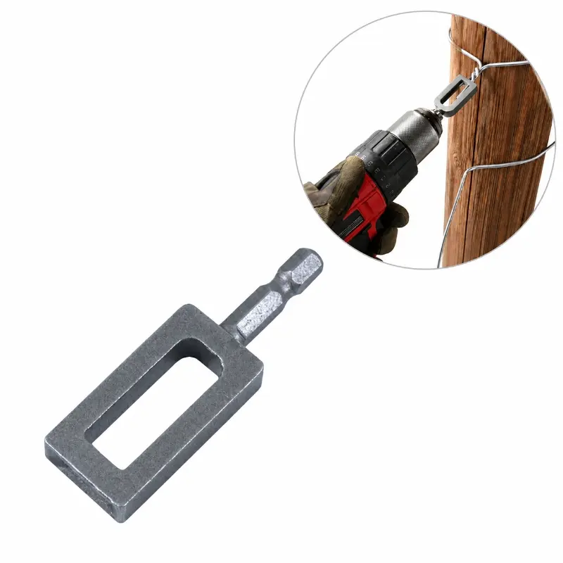 Versatile Strand Knotter, Electric Drill Strand Tool, Wire Torsion Tool Knotter, Universal Drill, Specifications #9 and #11 - Suitable for Electrical Wiring, Fencing, Steel Binding, Wire Rope