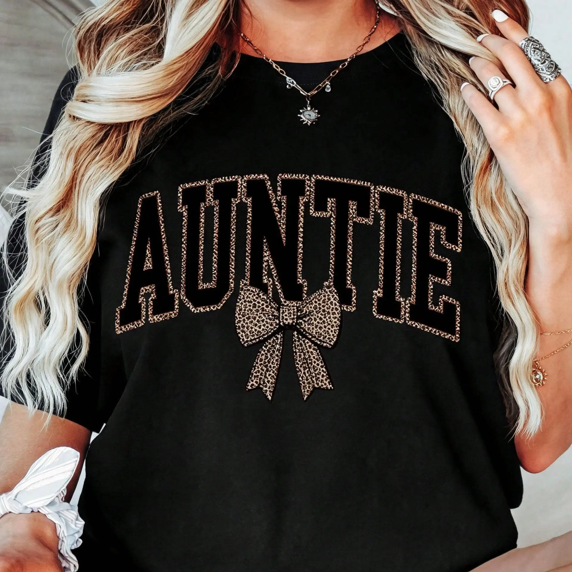 Auntie Shirt, Gift For Aunt, Funny Aunt Tee, Aunt T-Shirt, Women Oversized T-Shirt, Plus Size, 100% Cotton Round Neck Short Sleeve Tee Women Tops