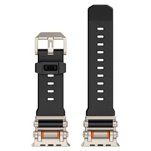 Compatibility with 42/44/45/49mm For Apple Watch, Watch Straps, Smart Watch Accessories – Fits Apple Watch Ultra 2/Ultra, Series 10/9/8/7, and all SE models, Quick-release pins allow easy installation and removal, Watch Not Included