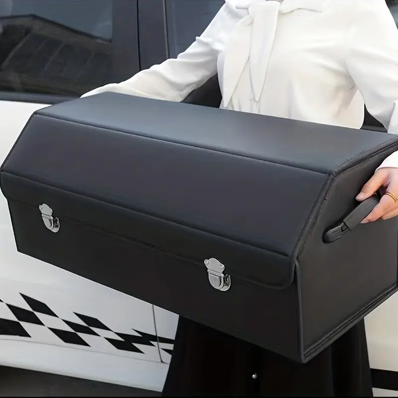 Car Trunk Organizer – Foldable Waterproof Storage Box for SUV & Truck.Keep your trunk tidy!Also great for home use.Must-have essential!
