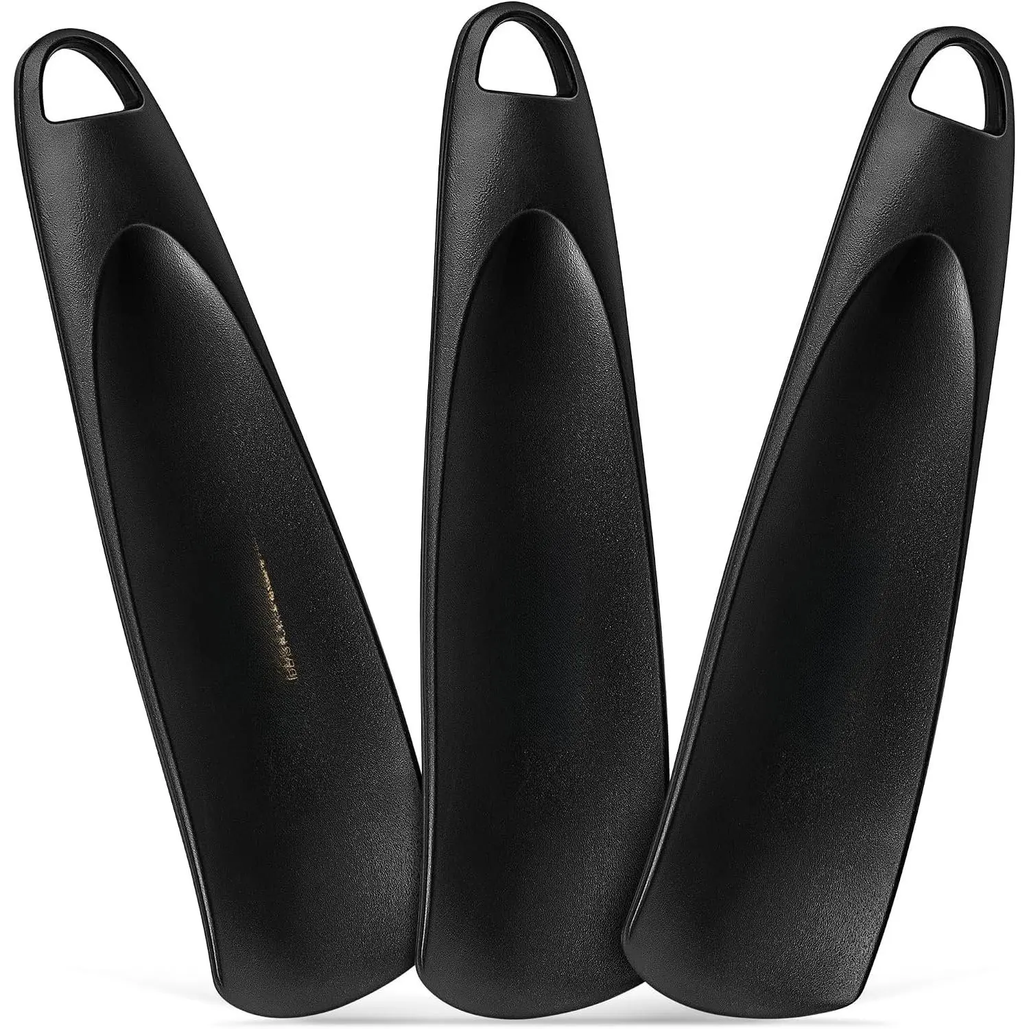 Plastic Shoe Horn 7.5 Inch, Travel Shoehorn Small Short Portable for Men Women  Seniors (Pack 3)