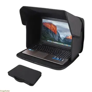 Foldable Outdoor Laptop Sunshade, Portable Computer Privacy Cover, Lightweight Protective Laptop Case