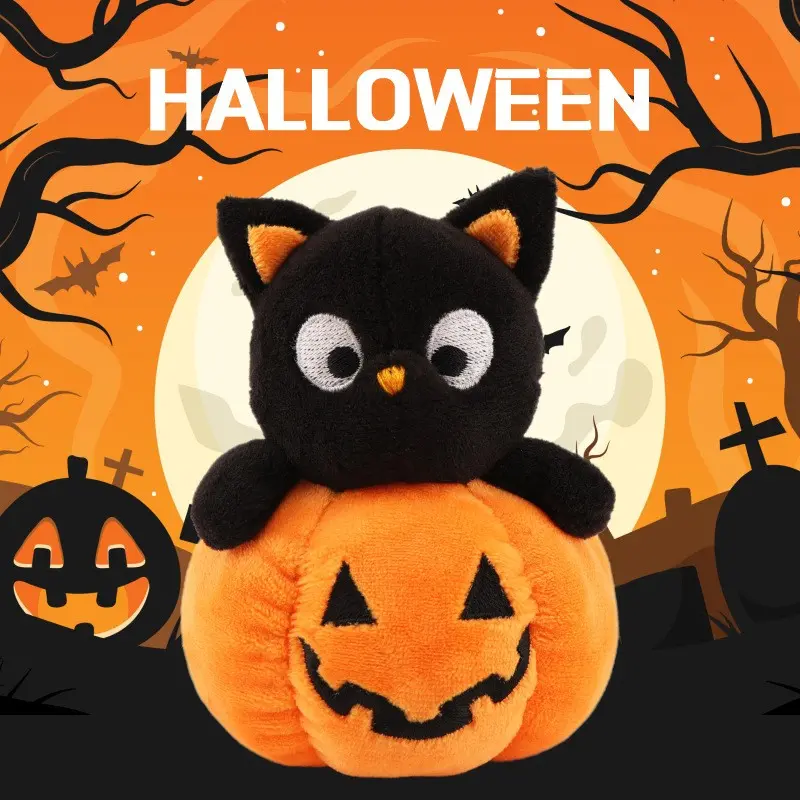 Halloween Ghost Keychain, Cute Cartoon Plush Bag Charm, Small Doll Pendant Gift, Creative and Adorable Accessory for Women