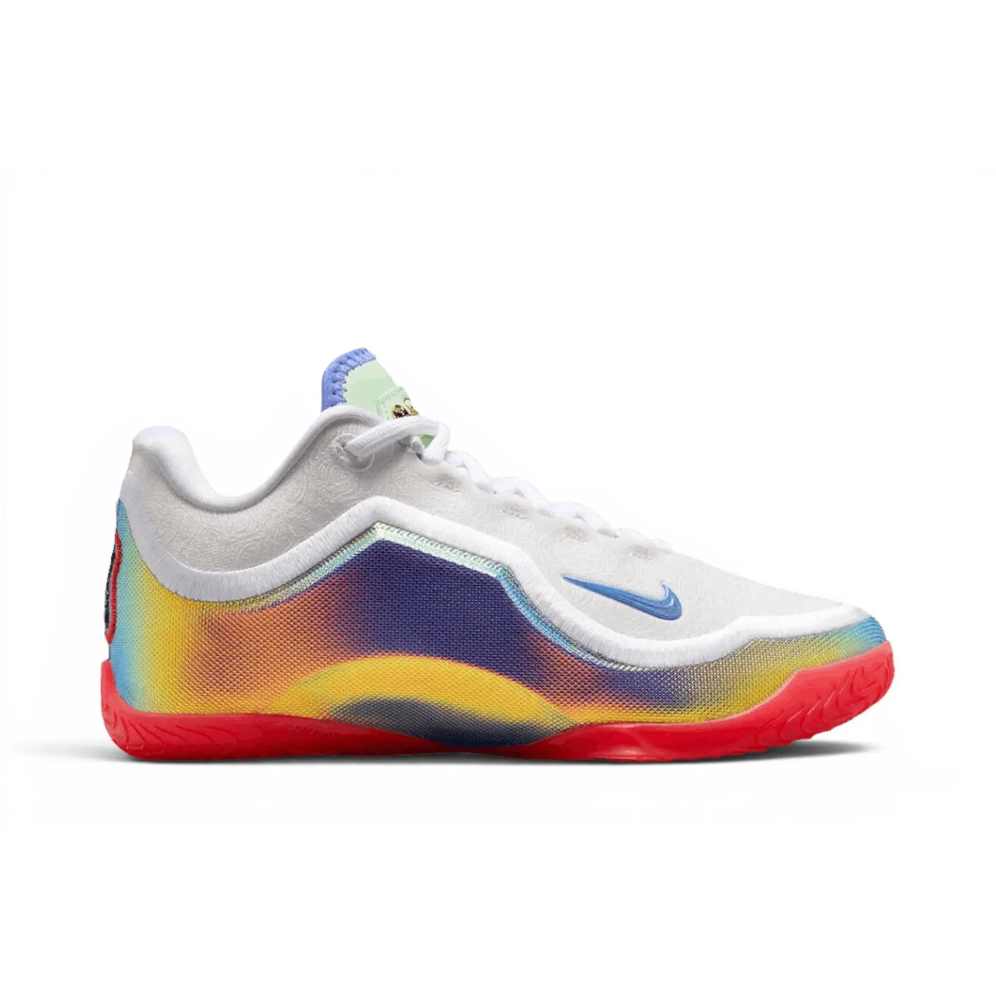 Nike Lebron 23 'Motor King' (Unisex) White/Multi-Color-Light Crimson-Volt Tint-Royal Pulse basketball shoes IB9562 102