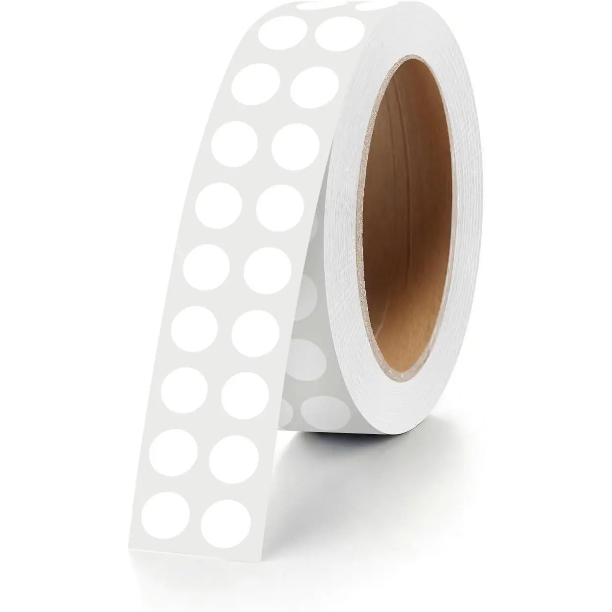 1000 count 1/4" White Circle Label Stickers Round Colored Coding Labels Small Dot Stickers for  (White)