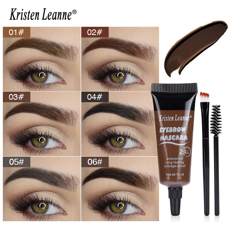 Universal Tinted Brow Gel, 24H Waterproof, Smudge-Proof, Laminated Look Finish