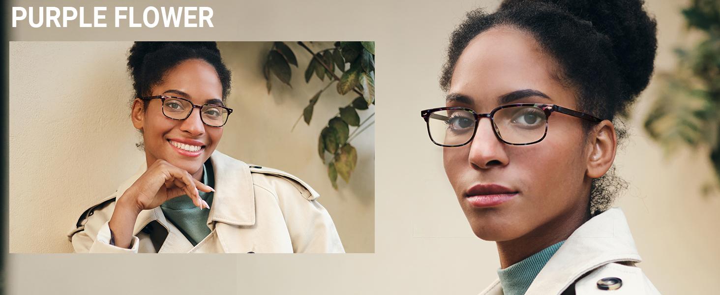 6 Pack Reading Glasses for Women, Reading glasses men, Blue Light Blocking Readers, Computer eye glasses, Cheaters