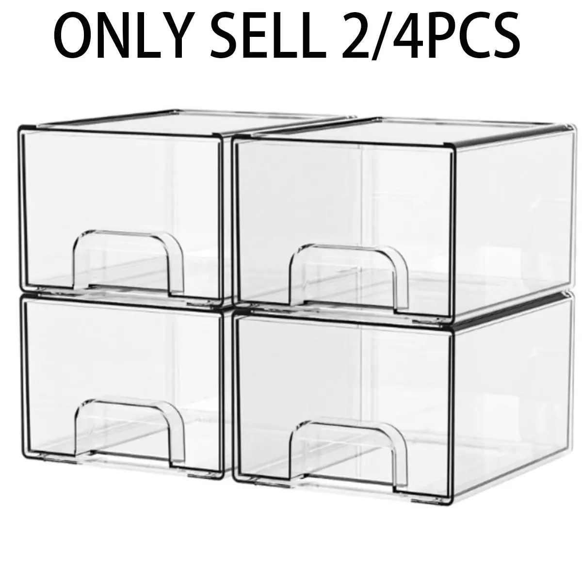 2-Piece Stackable Bottle Organizer Set, Mom Essentials | BPA-Free Space Saving Storage Bottle Holders | Perfect for Baby Bottle Drying Rack, Makeup, Vanity, Bathroom & Pantry | Christmas Gift Idea