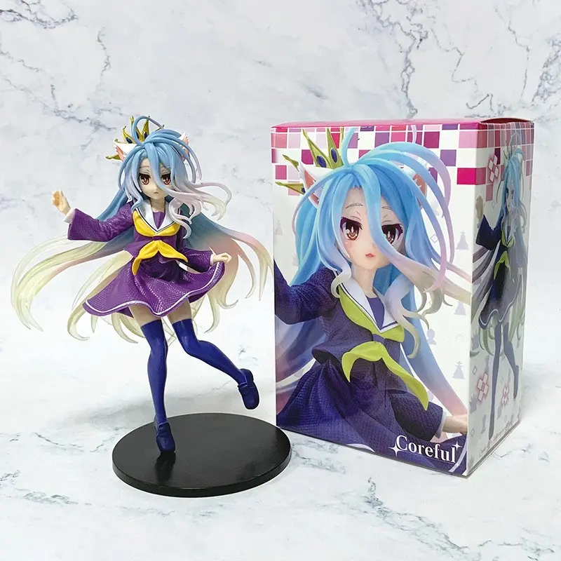 Game Life Sister Uniform Ver Crown Standing Figurine, Unisex Collectible Decorative Piece, Trendy Gaming Merchandise