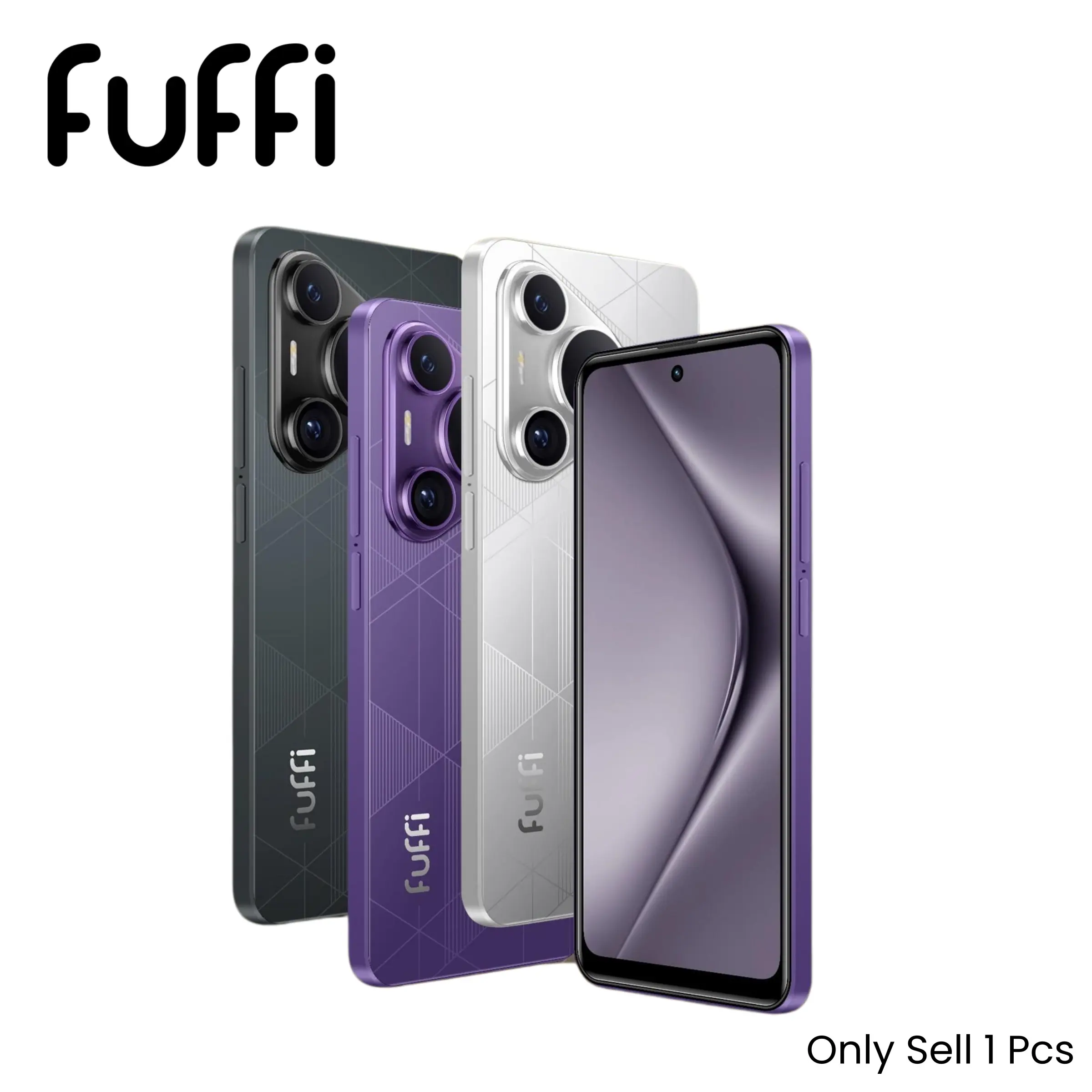 FUFFi-Smartphone, 6.56 Inch Screen, Unlocked 4g Network, Android 12.0, 4+32GB Memory, 3100mah Battery, Dual Sim, Fashionable Phone