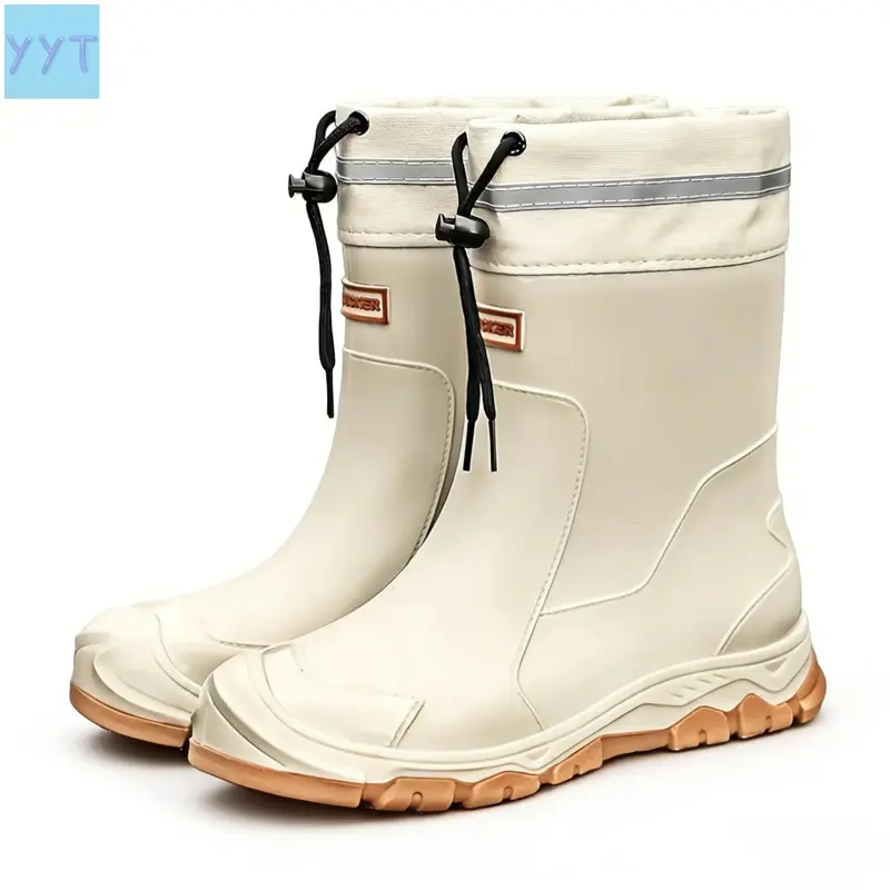 YYT1  unisex boat shoes, fisherman shoes, rain boots, work shoes, professional waterproof and non-walking shoes