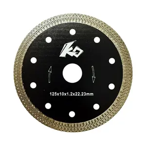 4.5/5 Inch Diamond Tile Blade, Ultra-Thin Diamond Cutting Blade, Blade Replacement, Replacement Blades, Interchangeable Blades, Ideal for Ceramic Tiles, Porcelain, Granite, Marble