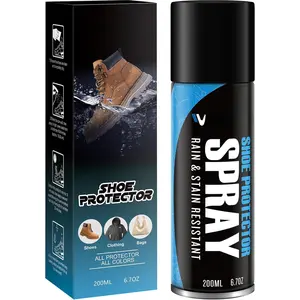 Shoe Protector , Rain & Stain  Nano Protection,   for Shoes, Suede, Sneaker, Nubuck, Leather & Canvas 6.7Oz