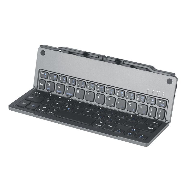 Harmonica-style Bluetooth keyboard, foldable and portable, mini wireless keyboard for Android tablets, mobile phones, and laptops