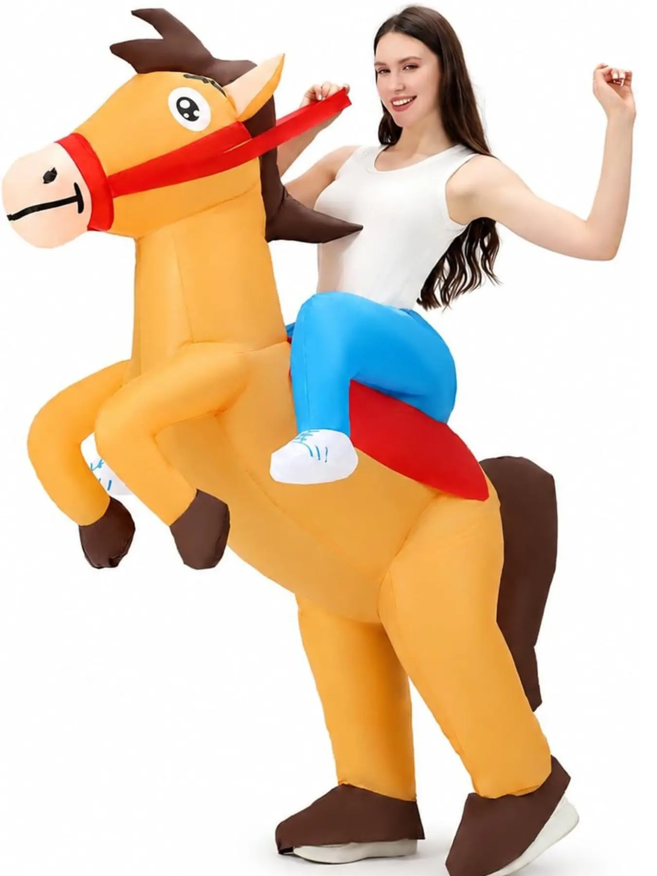 Inflatable Costume Halloween Cosplay Party Blow up Costumes for Adult Men Women
