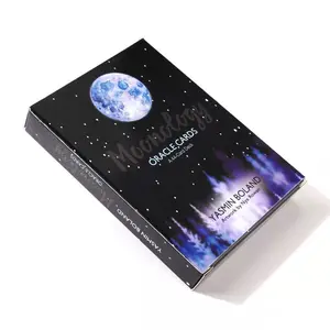 Moonology Oracle Tarot Cards Box Game, English Tarot Deck, Portable Fortune-Telling Game, Brain Teaser Multiplayer, Easter Christmas Halloween Gift