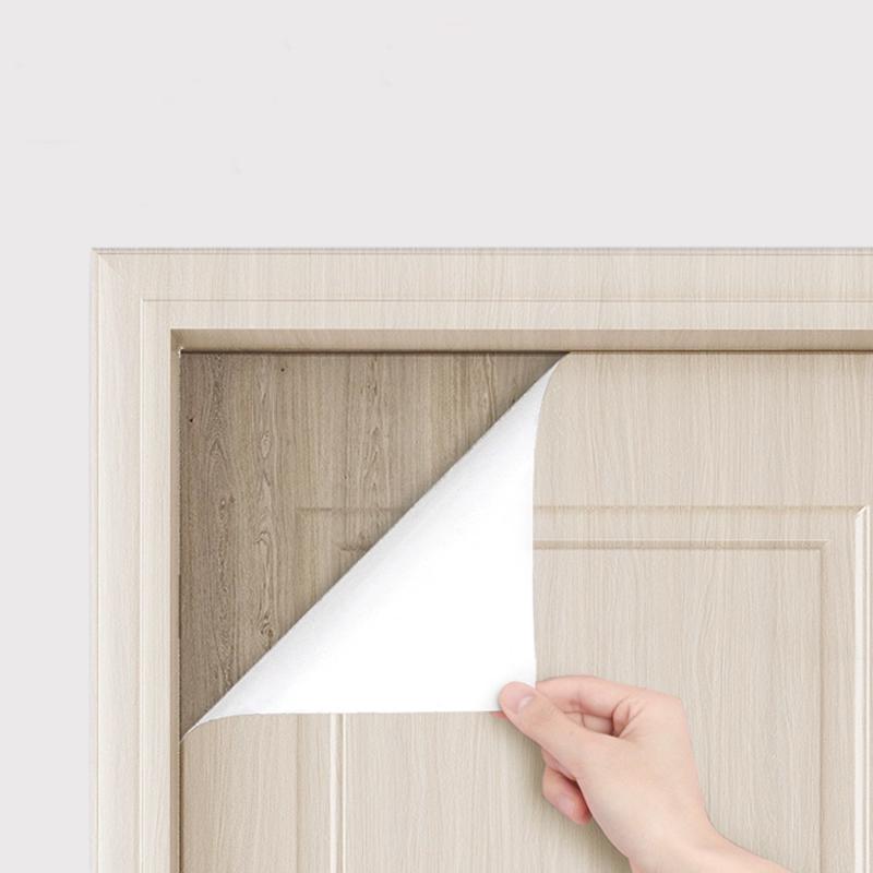 Wood Grain Pattern Wallpaper, Self-adhesive Wallpaper, Furniture Refurbished Sticker, Wall Decor for Home Living Room Bedroom