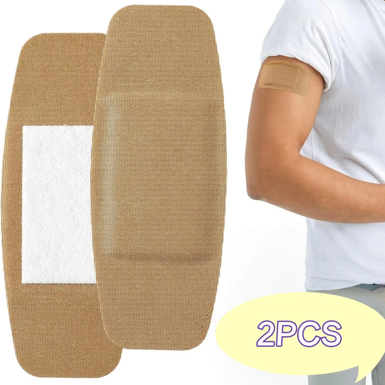 2-Pack Elastic Self Adhesive Sports Tape, Athletic Tape, Breathable Flexible Skin Fit Sticker, High Viscosity No Residue Outdoor Fitness Shoulder Wrist Fixed Decor Adhesive Strip