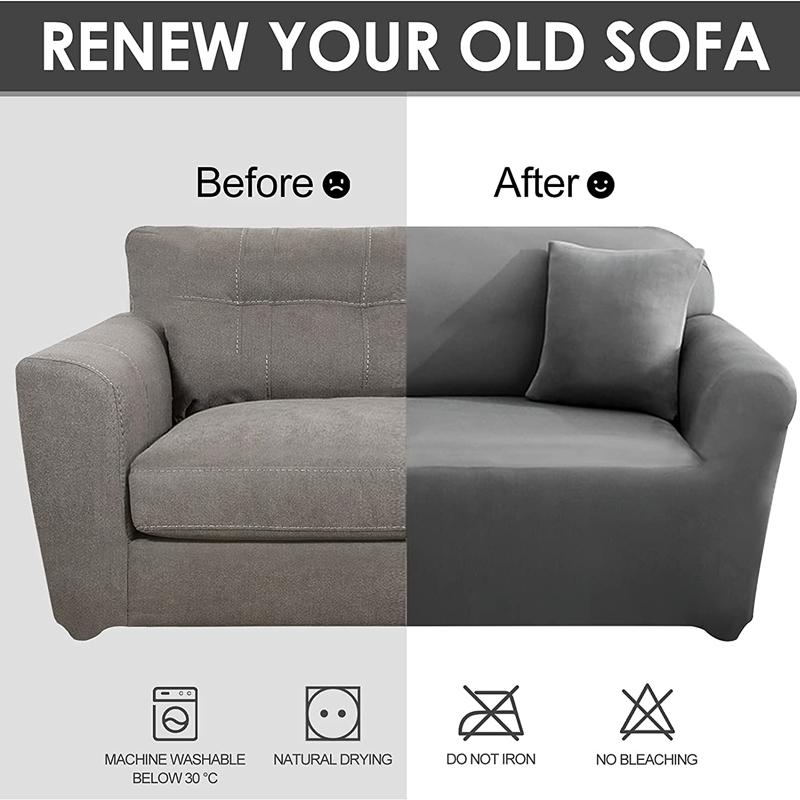 solid corner sofa covers couch slipcovers elastica material sofa skin protector for pets chaselong cover L shape sofa armchair