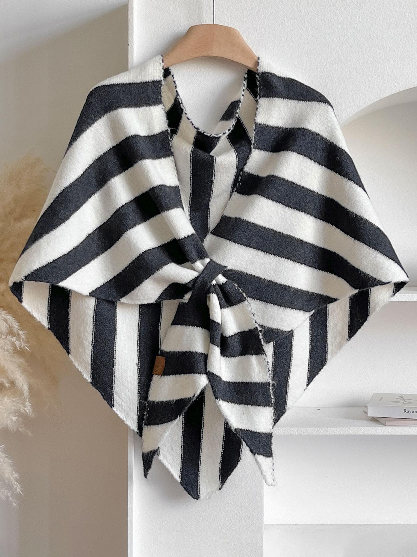 Women's Solid Color Scarf, Winter Casual Soft Comfortable Shawl, Fashion Unique Accessory, Daily Wear Scarf for Women, Trendy Solid Shawl, Soft Warm Shawl