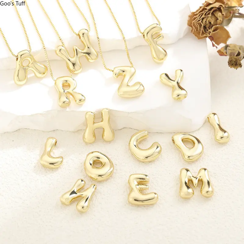 Women's Initial Pendant Necklace, Dainty Minimalist Alphabet Jewelry in Smooth Metal with a Polished Finish, Ideal Name Gift for Birthdays, Letter Shapes