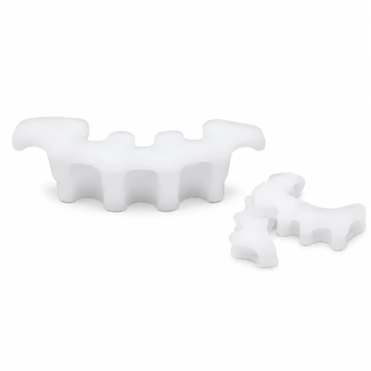 Soft Silicone Toe Spreaders and Separators for Men and Women – Gel-Based Foot Alignment Spacers for Bunion and Hammer Toe Relief, Comfortable Wear with Shoes or Socks, Reusable and Flexible Design for Daily Pain Management and Improved Toe Positioning