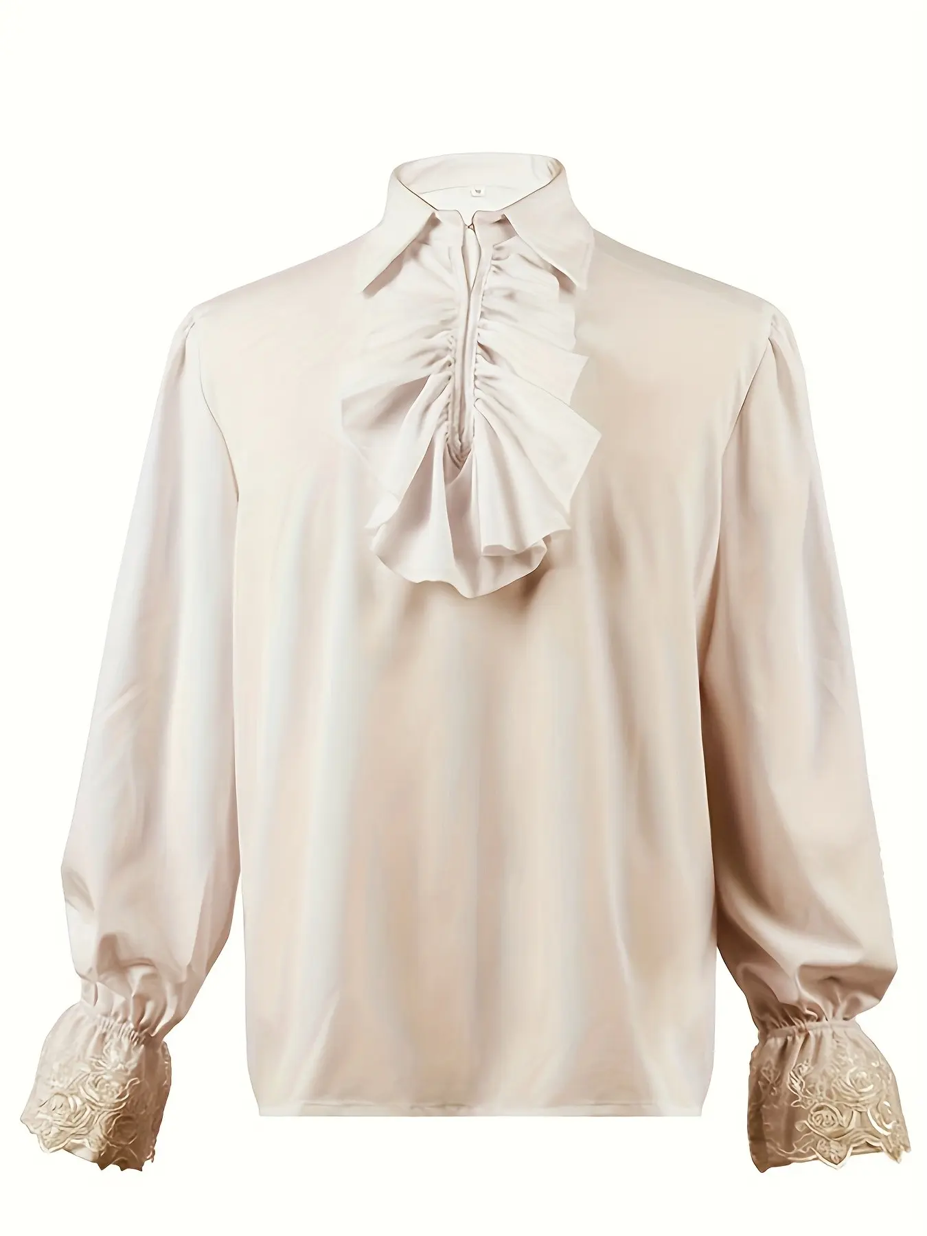Vampire Renaissance Victorian Shirt, Historical Costume Top, Gothic Era Clothing, Unique Retro Design, Perfect for Theme Parties