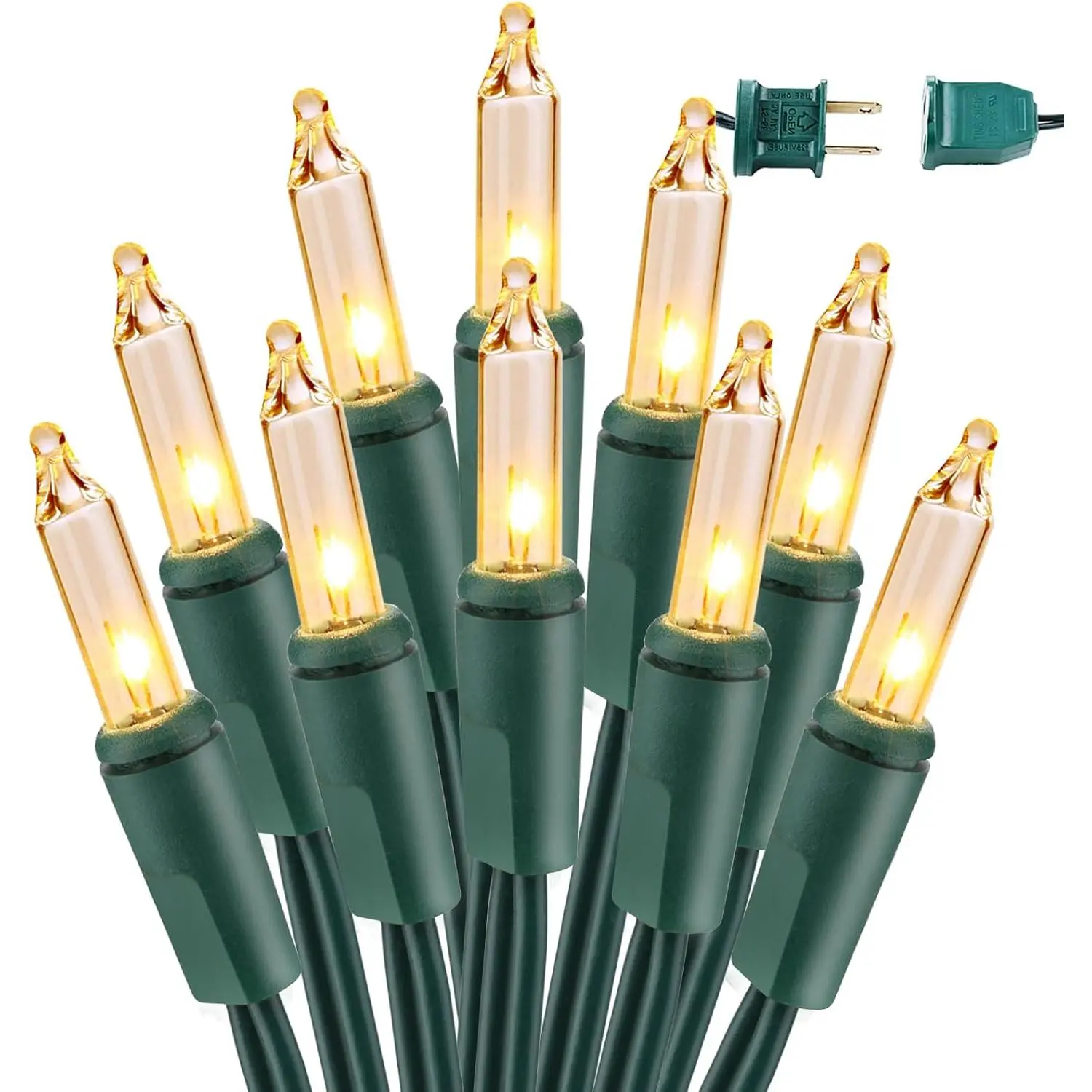 Clear Christmas Lights Outdoor 300 Count 69.6ft Incandescent Christmas Lights Connectable Warm White Light String UL Certified Xmas Mini Light Green Wire for Indoor Tree Holiday Party Decorfidget toys