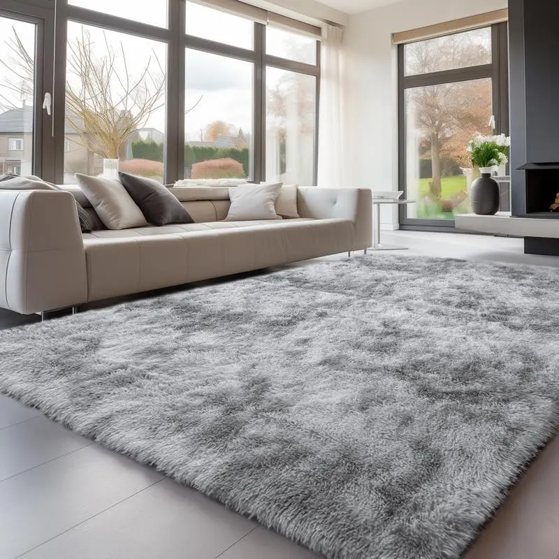 Shag Ultra Soft Fluffy Area Rug for Bedroom, Living Room, Dorm & Nursery, Indoor Carpet for Home Decor, Contemporary Rugs